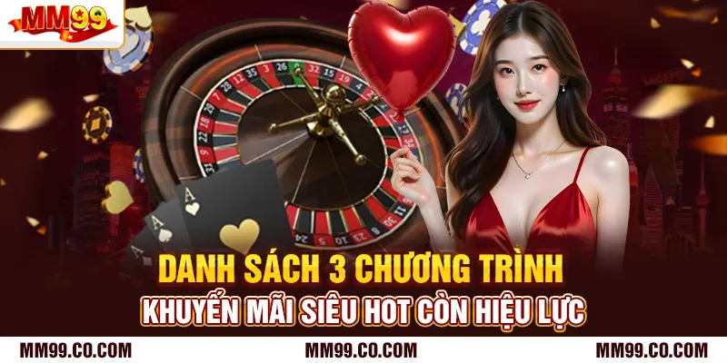 Danh sách 3 chương trình khuyến mãi siêu HOT còn hiệu lực